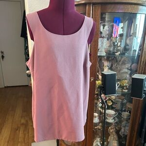 Elegant Mauve Sleeveless Top